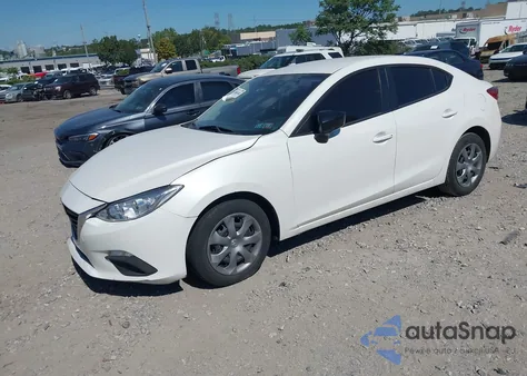 2014 Mazda Mazda3 I Sv from USA, damaged, VIN JM1BM1T76E1214813